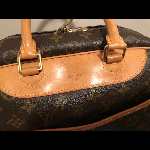 Sold Louis Vuitton Brown Monogram Trouville Bag - Picture 3 of 8